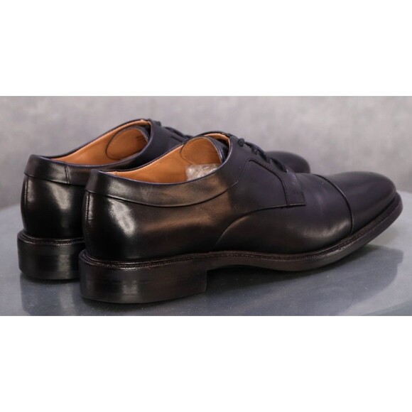 Cole Haan Warren Men\'s Cap Toe Dress Shoes Size 9 M Leather Black C20155 main image 7